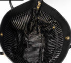 Victoria’s Secret Black Tote Bag & Wristlet Set NWT Large Shopper Purse