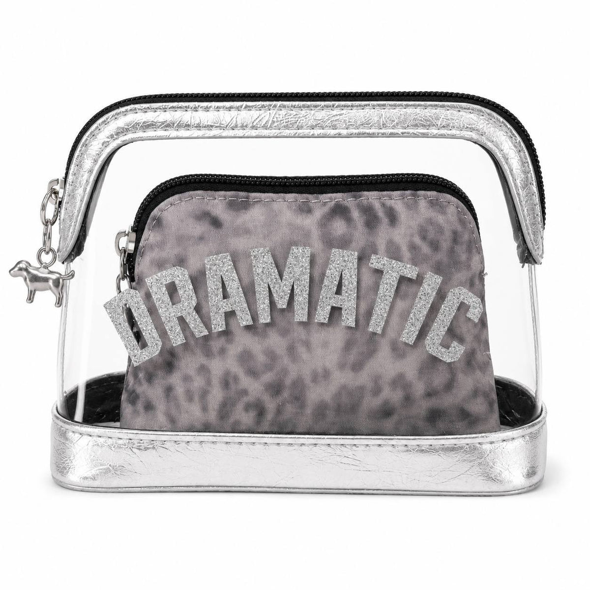VS PINK Dramatic 2-Pc Makeup Bag Set