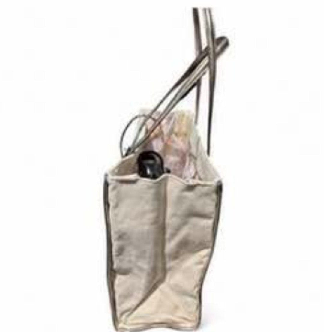 Victoria’s Secret Bride Tote Bag & Floral Pouch Set NWT Ivory Gold