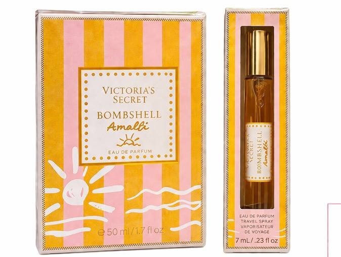 Victoria’s Secret Bombshell Amalfi Set EDP 1.7oz + Travel Spray New
