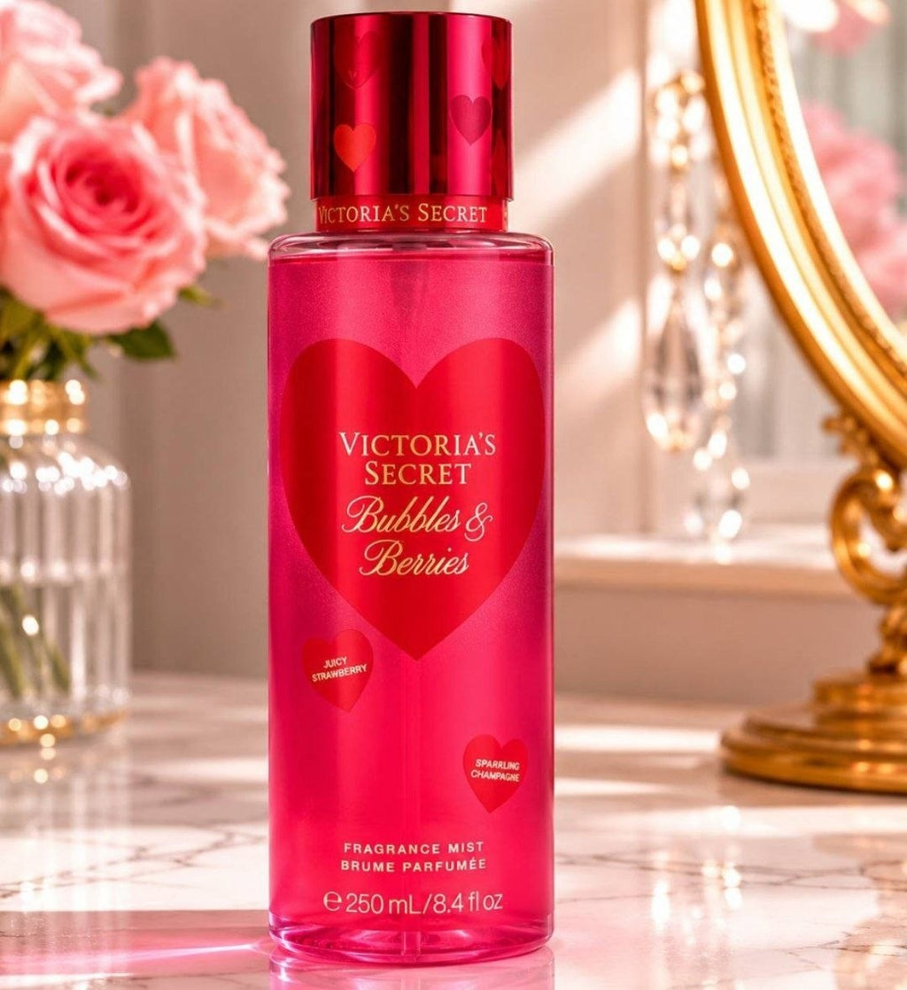 VS Bubbles & Berries Fragrance Mist 8.4 oz Valentine’s Day Collection Body Spray