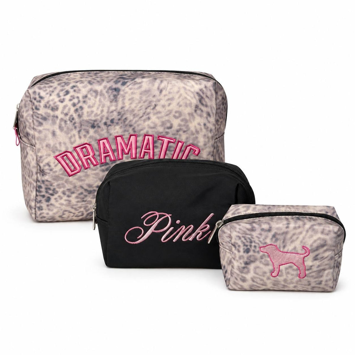 Victoria’s Secret PINK 3pc Makeup Bags