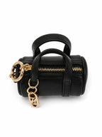 Victoria’s Secret Mini Barrel Bag Keychain Black