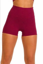 Victoria’s Secret VSX Ultra High Rise Shortie Shorts XS Wine Berry NWT