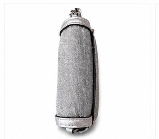 NWT Victoria's Secret Silver Glitter Crossbody Chain Bag Mini Purse