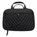 Victoria’s Secret Black Hanging Travel Case Toiletry Organizer Bag
