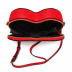 Victoria’s Secret Red Heart Crossbody Bag Gold Hardware