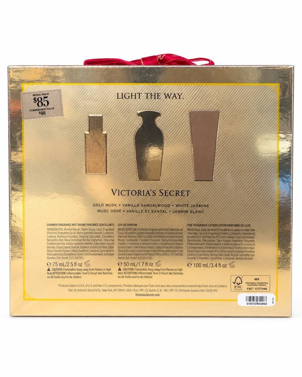 Victoria’s Secret Heavenly 3 Pc Gift Set EDP Mist Lotion New