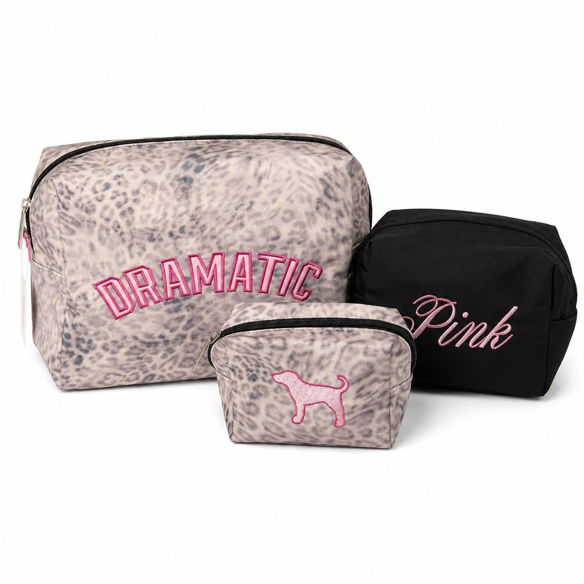 Victoria’s Secret PINK 3pc Makeup Bags