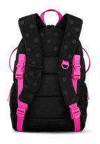 Victoria’s Secret PINK Black Hot Pink Backpack School Travel Bag