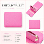 Victoria’s Secret Pink Trifold Wallet Coin Purse Card Holder Compact New