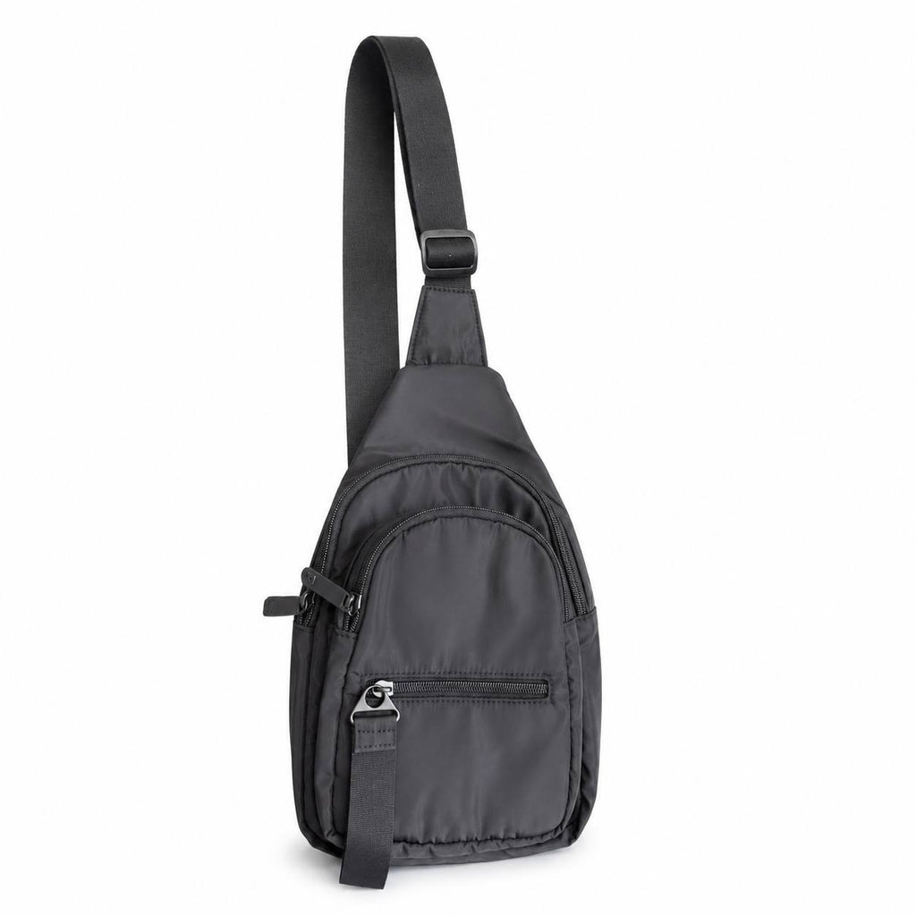 PINK Victoria’s Secret Black Sling Backpack Crossbody Bag Lightweight NWT