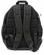 Victoria’s Secret PINK Black Backpack Mesh Pocket Pink Rope Zippers New