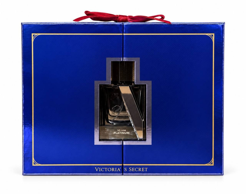 Victoria’s Secret VS Him Platinum 3 Pc Gift Set EDP Body Wash Body Bar