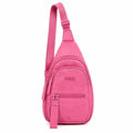 Victoria’s Secret PINK Pink Sling Crossbody Bag Nylon Adjustable Strap NWT