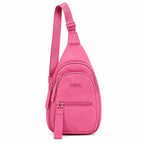 Victoria’s Secret PINK Pink Sling Crossbody Bag Nylon Adjustable Strap NWT