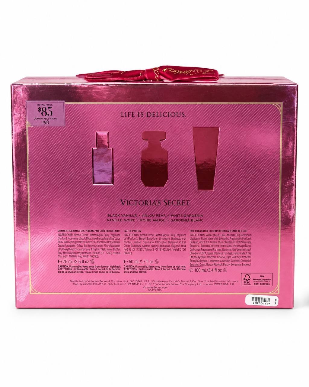 Victoria’s Secret Tease Gift Set EDP 1.7oz Mist Lotion 3 Pc