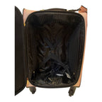 Victoria’s Secret Pink Stripe Carry On Luggage 22” Spinner Travel Bag