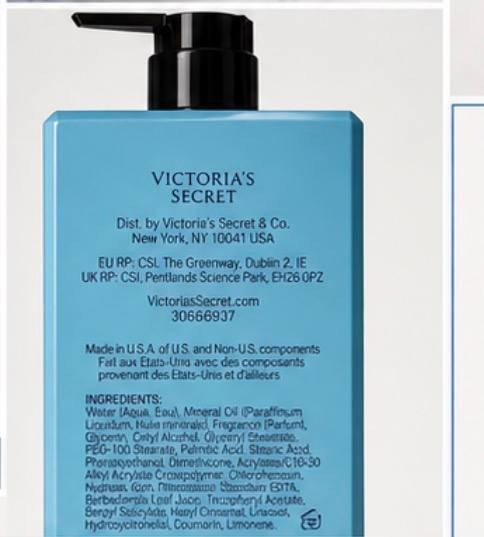 Victoria’s Secret Bombshell Santorini Set Lotion 250ml + Travel Spray