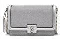 Victoria’s Secret Silver Glitter Crossbody Bag Chain Strap NWT