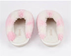 Victoria’s Secret Pink White Faux Fur Angel Wings Slippers NWT S
