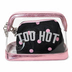 Victoria's Secret PINK 2-Pc Makeup Bags