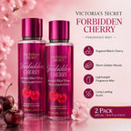 Victoria’s Secret Forbidden Cherry Fragrance Mist 8.4 oz 2 Pack New