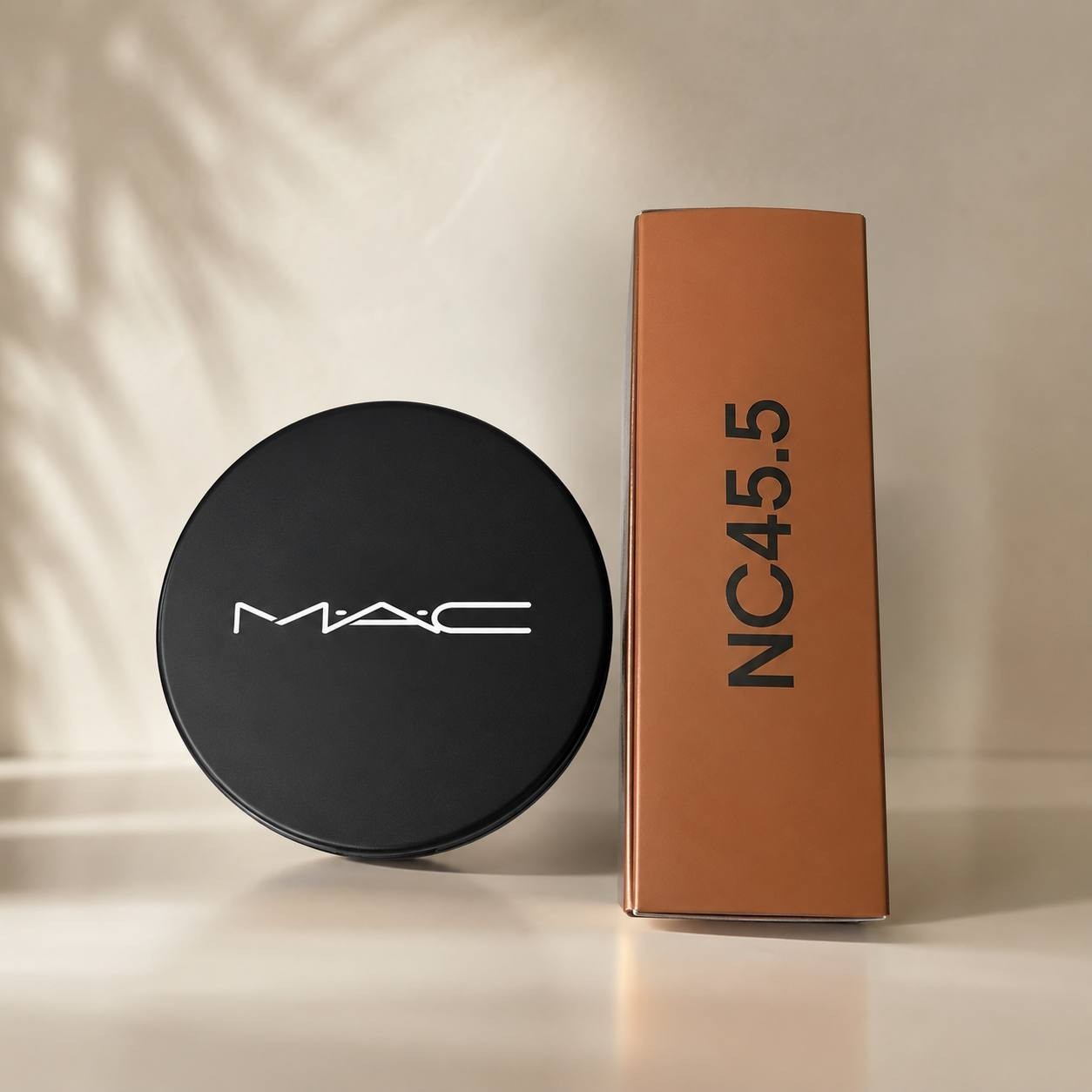 MAC Studio Fix Powder Plus Foundation NC45.5 12g Matte Powder Foundation New