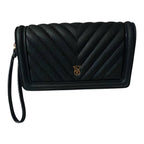 NWT Victoria’s Secret Black Wristlet Wallet Clutch Card Holder Zip