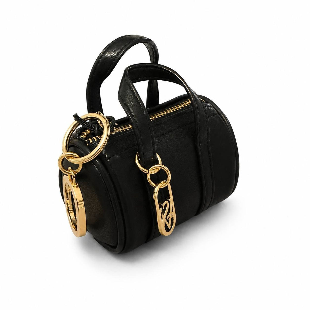 Victoria’s Secret Mini Barrel Bag Keychain Black