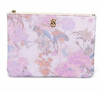 Victoria’s Secret Bride Tote Bag & Floral Pouch Set NWT Ivory Gold