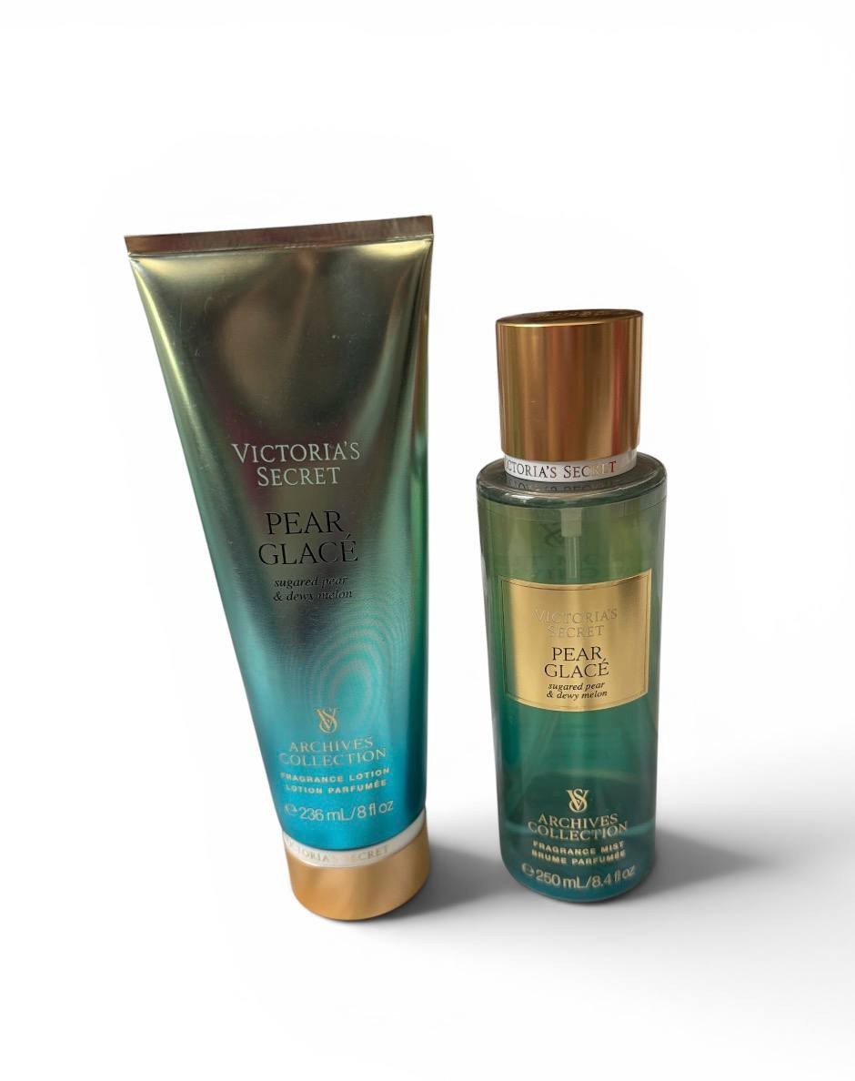 Victoria’s Secret Pear Glace Mist & Lotion Set Archives Collection New