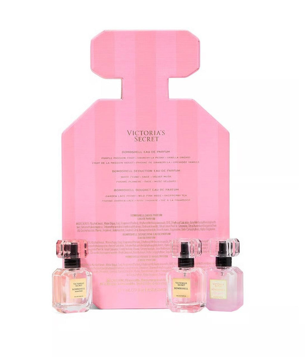 Victoria’s Secret Bombshell Mini Eau de Parfum Gift Set New