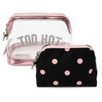 Victoria's Secret PINK 2-Pc Makeup Bags