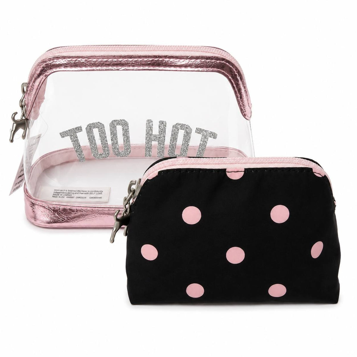 Victoria's Secret PINK 2-Pc Makeup Bags