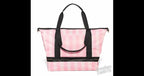 Victoria’s Secret Pink Stripe Weekender Travel Bag Large Tote NWT