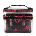 Victoria’s Secret 3-Piece Floral Cosmetic Bag Travel Makeup Organizer Set NWT