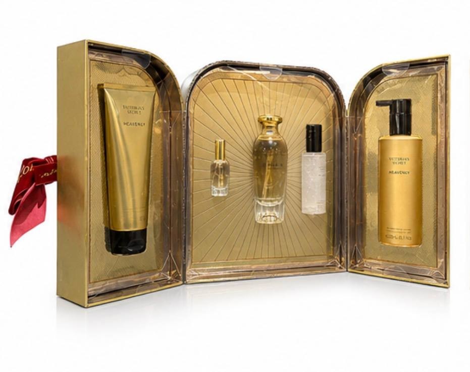Victoria’s Secret Heavenly Gift Set EDP Lotion Mist Wash 5 Pc NIB