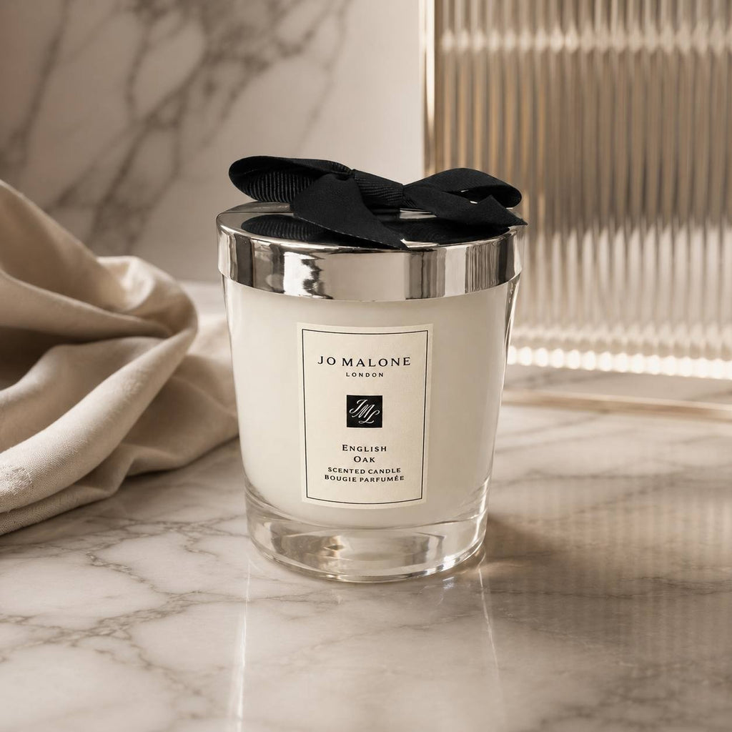Jo Malone English Oak Scented Candle 200g 7oz Luxury Home Fragrance Gift New