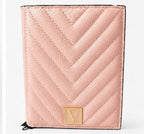 NWT Victoria’s Secret Pink Passport Holder Wallet Travel Case Blush