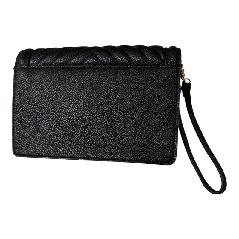 NWT Victoria’s Secret Black Wristlet Wallet Clutch Card Holder Zip