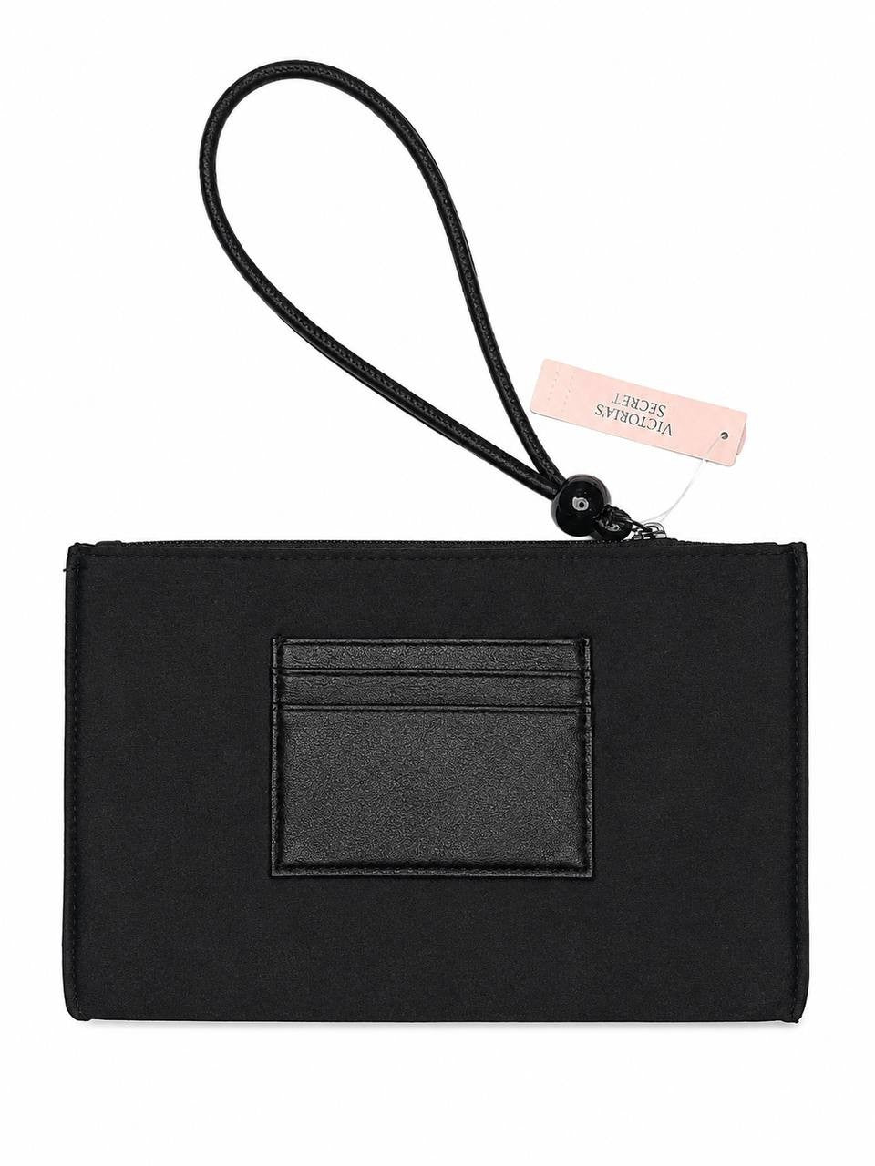 Victoria’s Secret Black Rhinestone Wristlet Pouch Clutch