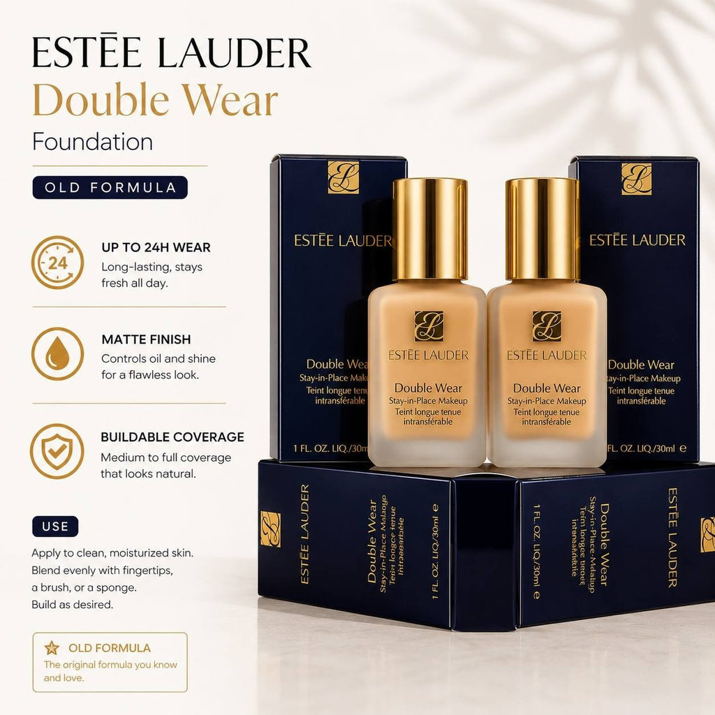 Estee Lauder Double Wear Foundation SPF 10 Old Formula 1oz Choose Shade