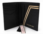 Victoria’s Secret Black Quilted Passport Holder Travel Wallet Case NWT