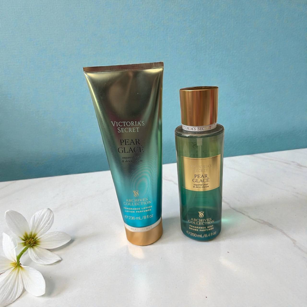 Victoria’s Secret Pear Glace Mist & Lotion Set Archives Collection New