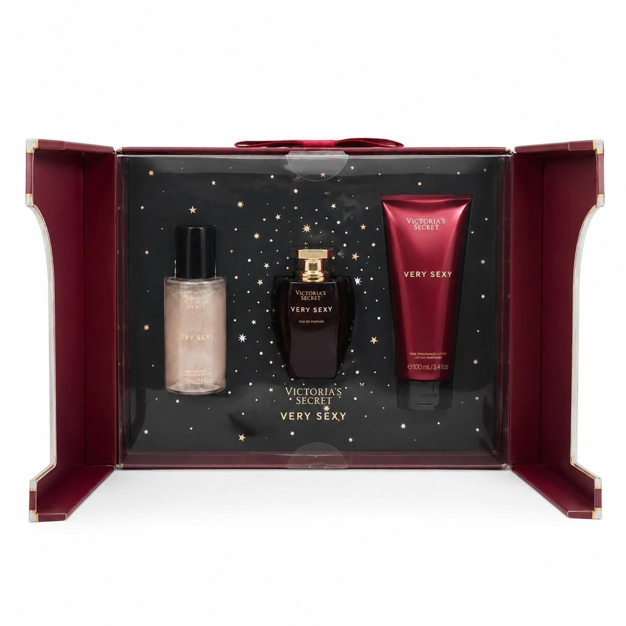 VS Very Sexy 3 Piece Gift Set Eau de Parfum Mist Lotion Gift Box New