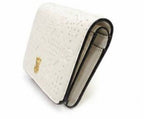 NWT Victoria’s Secret White VS Monogram Card Holder Keychain Wallet
