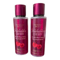 Victoria’s Secret Forbidden Cherry Fragrance Mist 8.4 oz 2 Pack New