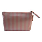 Victoria’s Secret Pink Stripe Makeup Cosmetic Pouch Bag NWT Travel