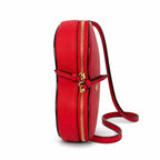 Victoria’s Secret Red Heart Crossbody Bag Gold Hardware
